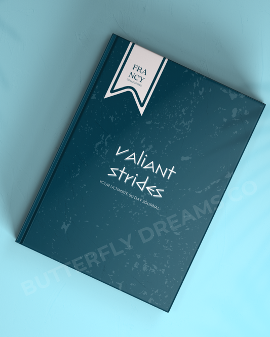 Valiant Strides Journal : A 90-Day Journey of Self-Discover