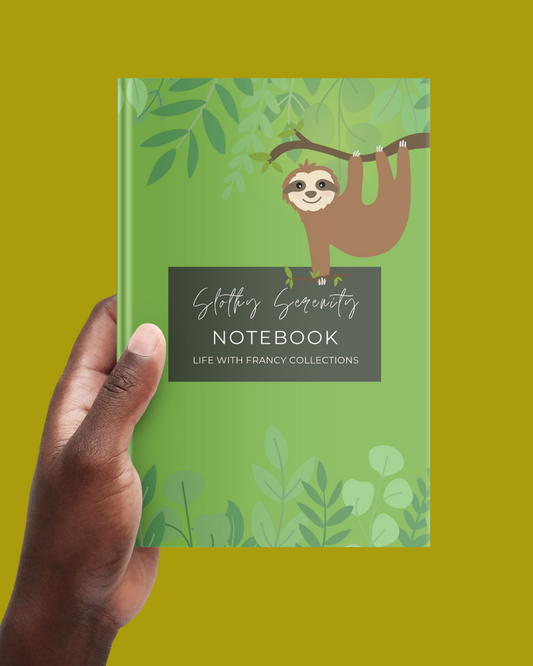 Slothy Serenity Notebook